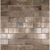 Msi Marza Rust SAMPLE Glossy Ceramic Subway Wall Tile ZOR-PT-0187-SAM